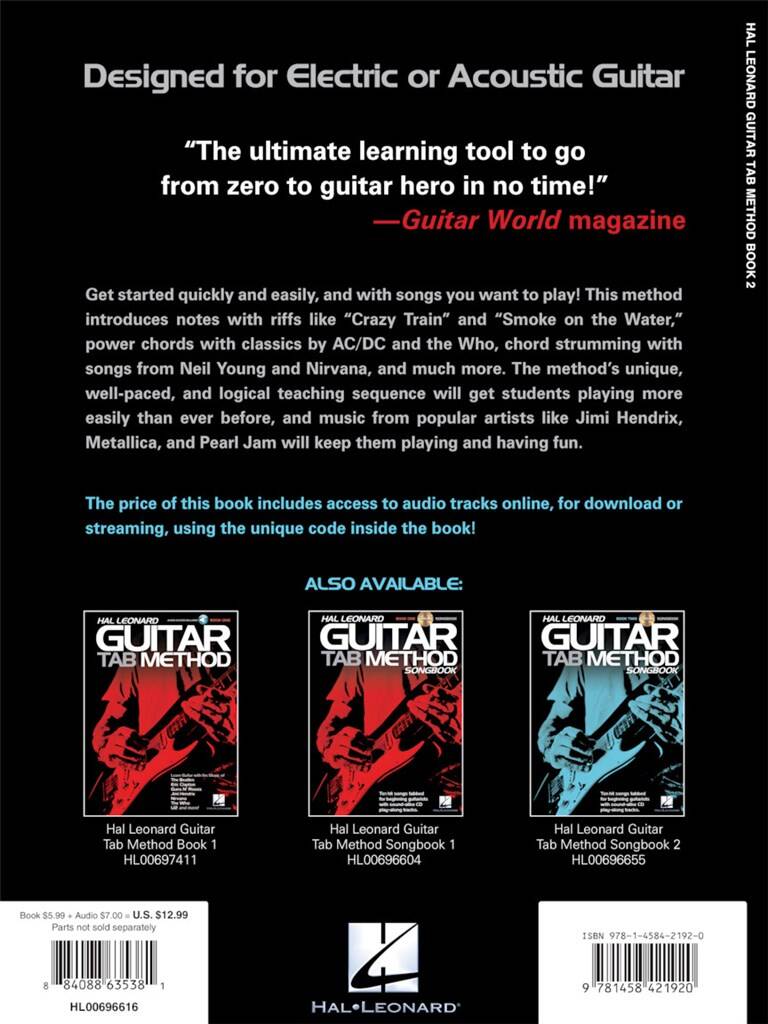 Hal Leonard Guitar TAB Method