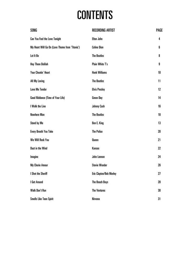 Easy Pop Melodies (Third Edition)