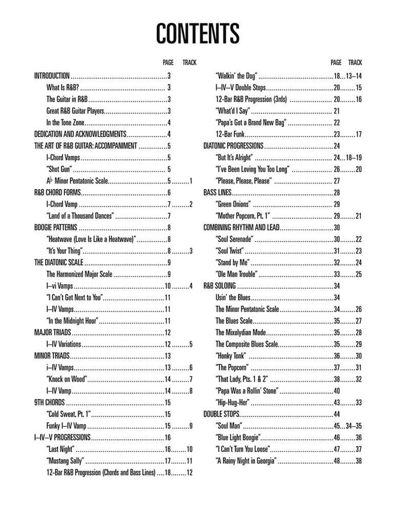 Hal Leonard Guitar Method: R&B Guitar Method