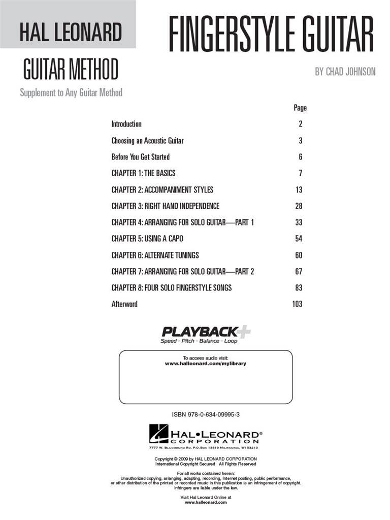 Fingerstyle Guitar Method