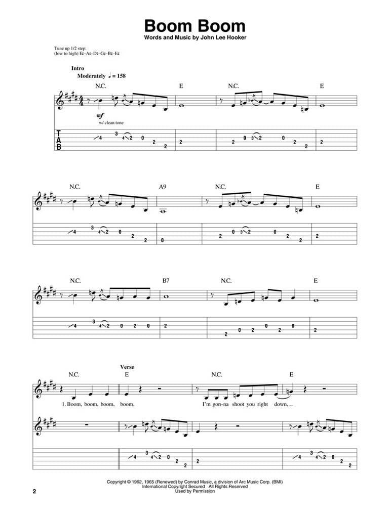 Hal Leonard Guitar Method: Blues Guitar Songs