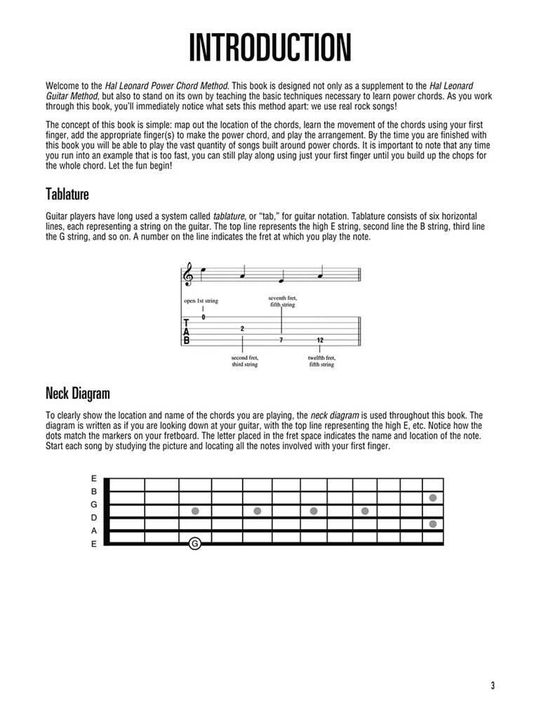 Hal Leonard Guitar Method Power Chords