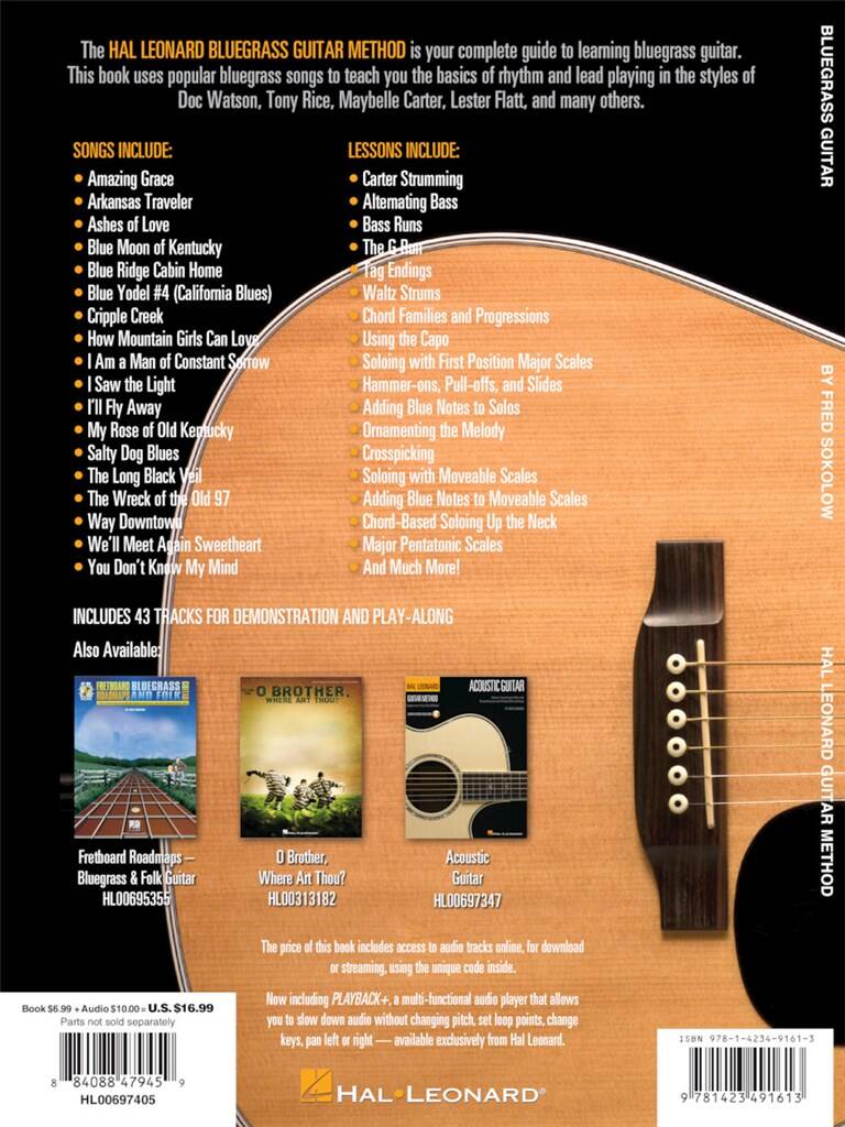 Hal Leonard Bluegrass Guitar Method