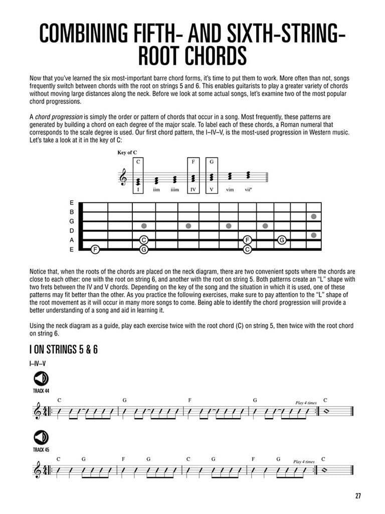 Hal Leonard Guitar Method: Barre Chords