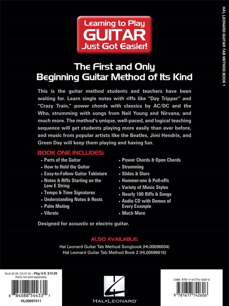 Hal Leonard Guitar Tab Method