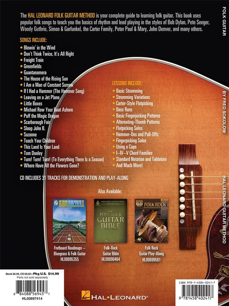 Hal Leonard Guitar Method: Folk Guitar Method
