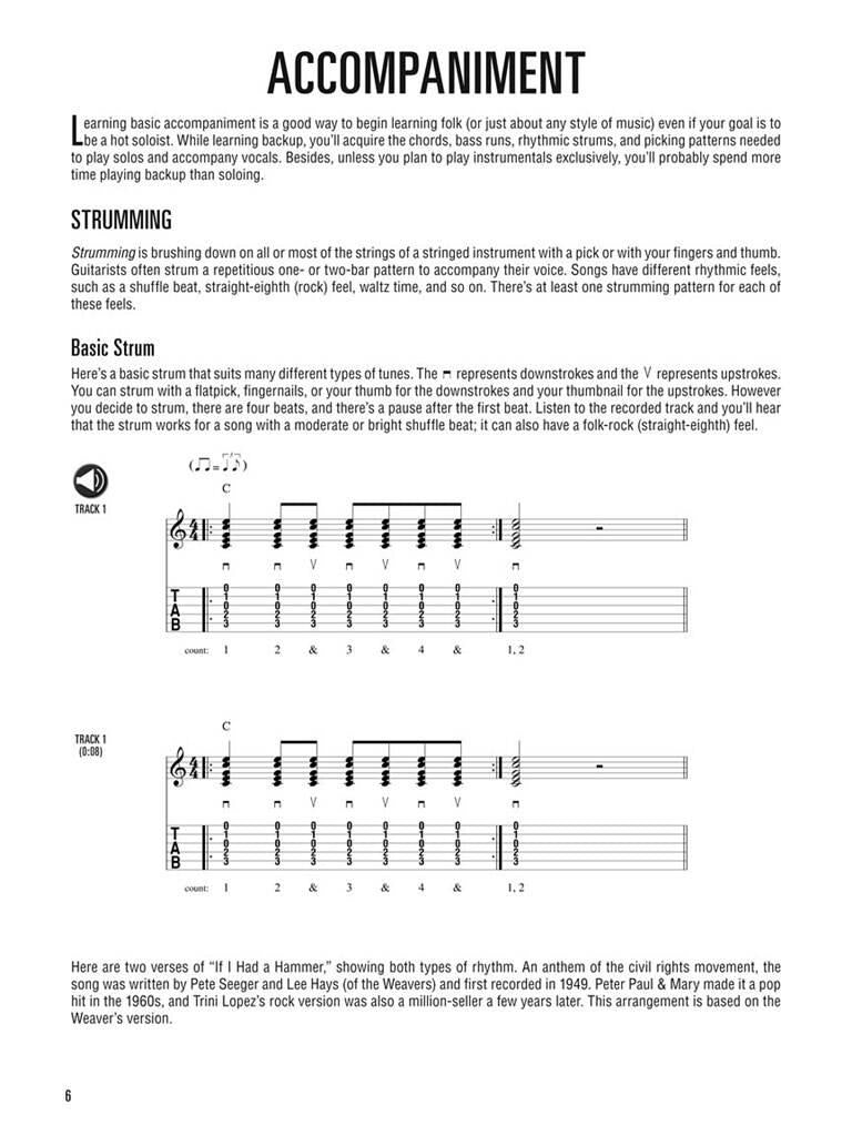 Hal Leonard Guitar Method: Folk Guitar Method