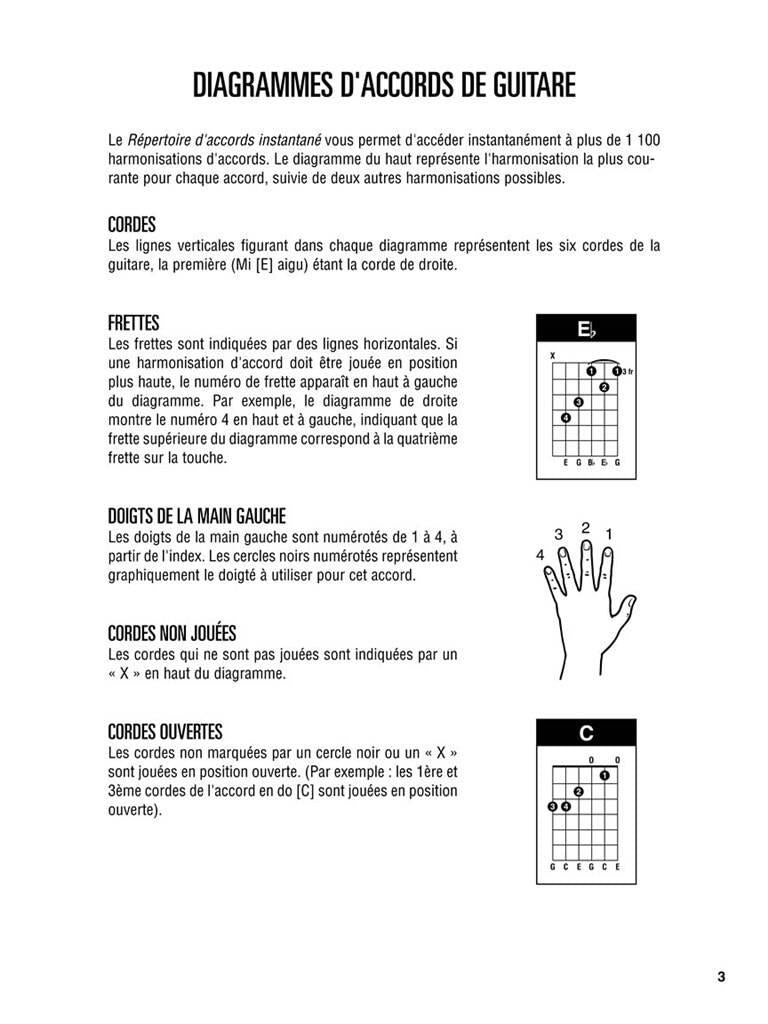 Repertoire D'Accords Instantané (Seconde Edition)