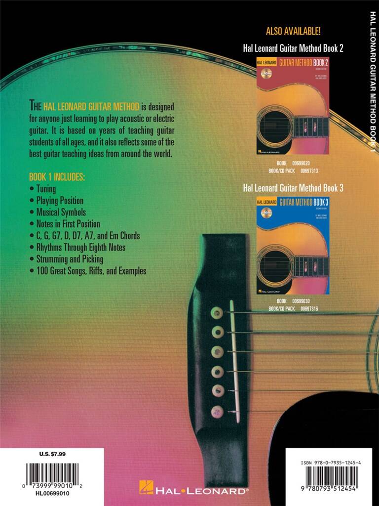 Hal Leonard Guitar Method Book 1 Second Edition