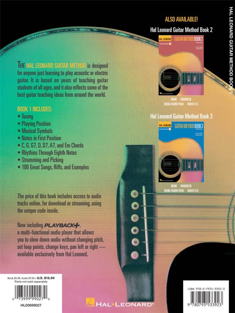 Hal Leonard Guitar Method Book 1 Second Edition