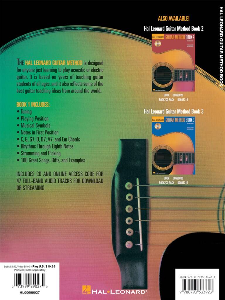 Hal Leonard Guitar Method Book 1 Second Edition