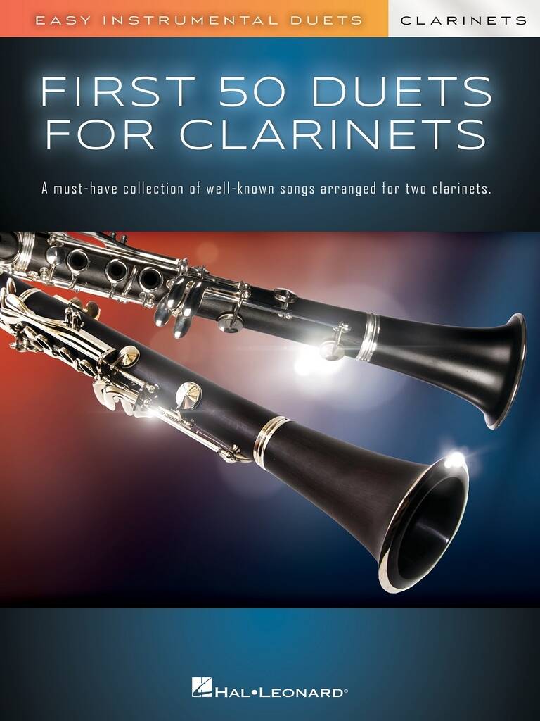First 50 Duets for Two Clarinets (Klarinetduet) [stack-source:hl01297739_0.jpg]