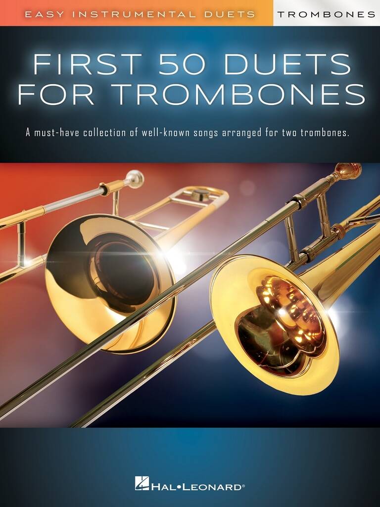 First 50 Duets for Two Trombones (Tromboneduo) [stack-source:hl01297743_0.jpg]