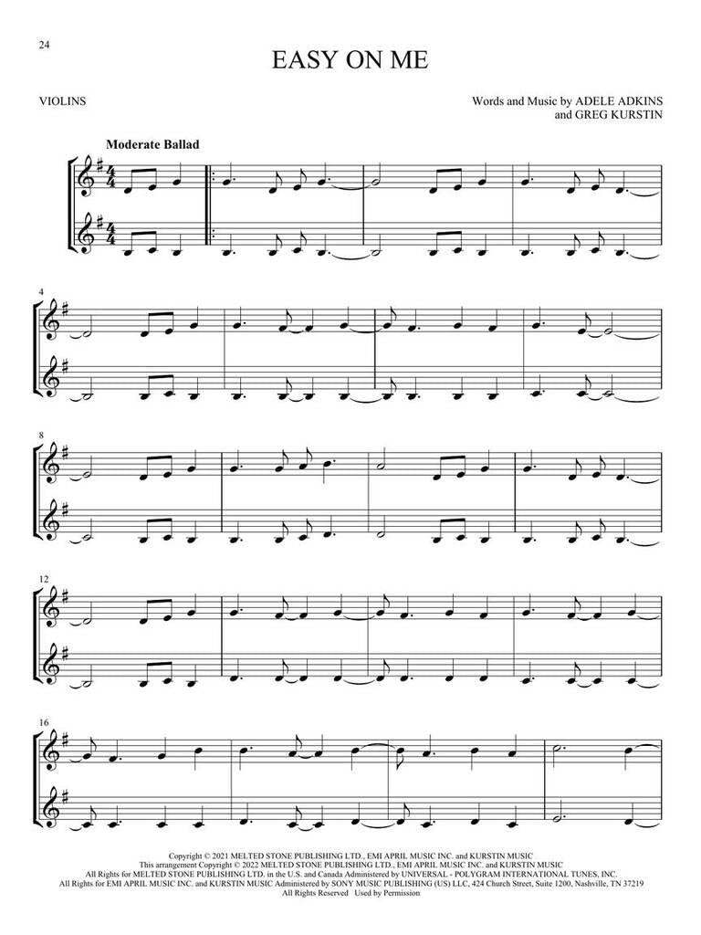 First 50 Duets for Two Violins (Vioolduet) [stack-source:hl01297744_1.jpg]