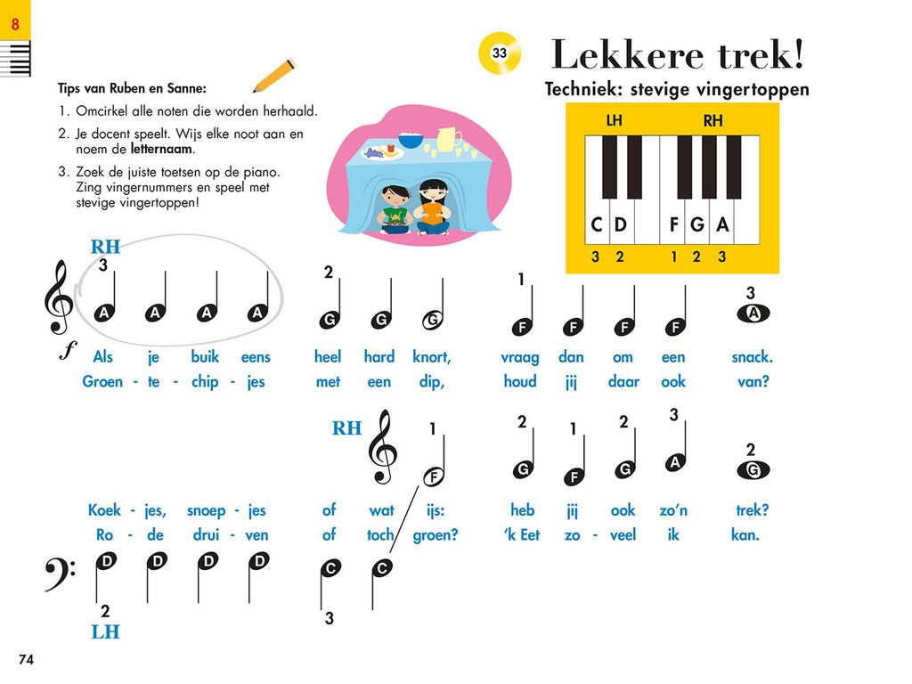 My First Piano Adventure - Boek A