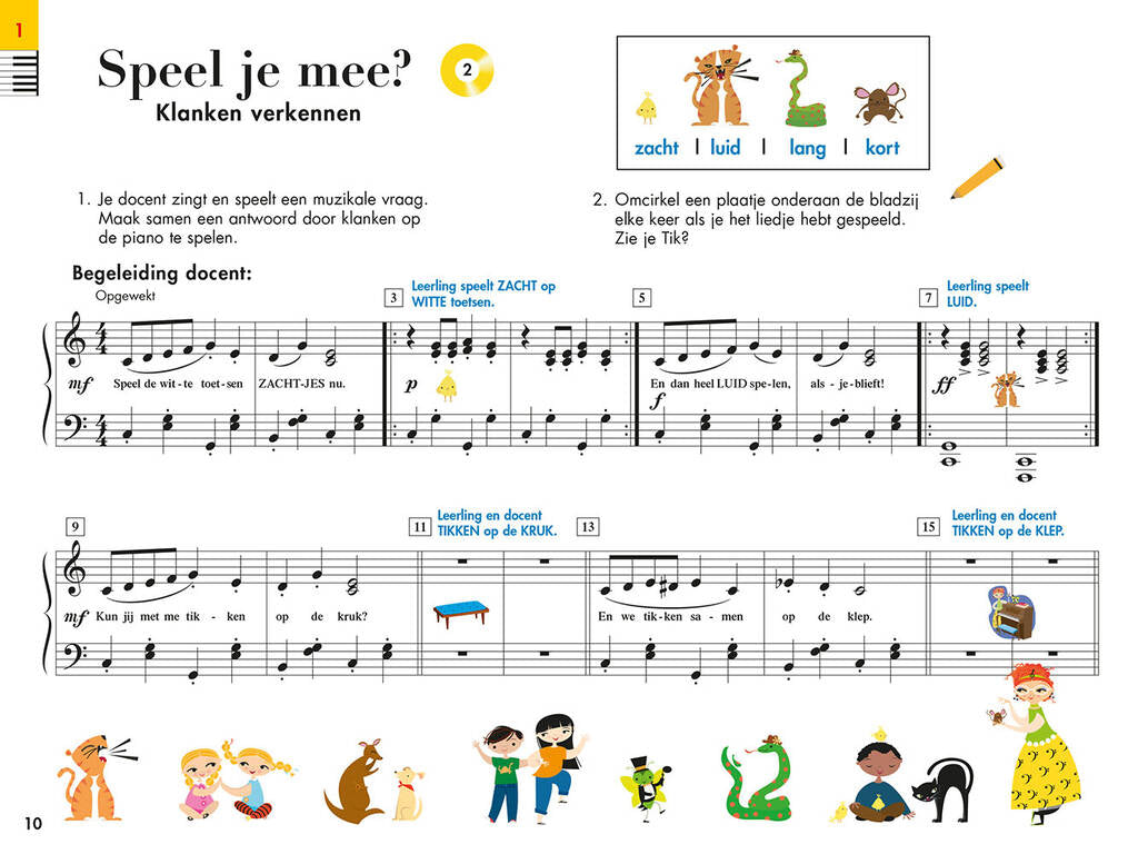 My First Piano Adventure - Boek A
