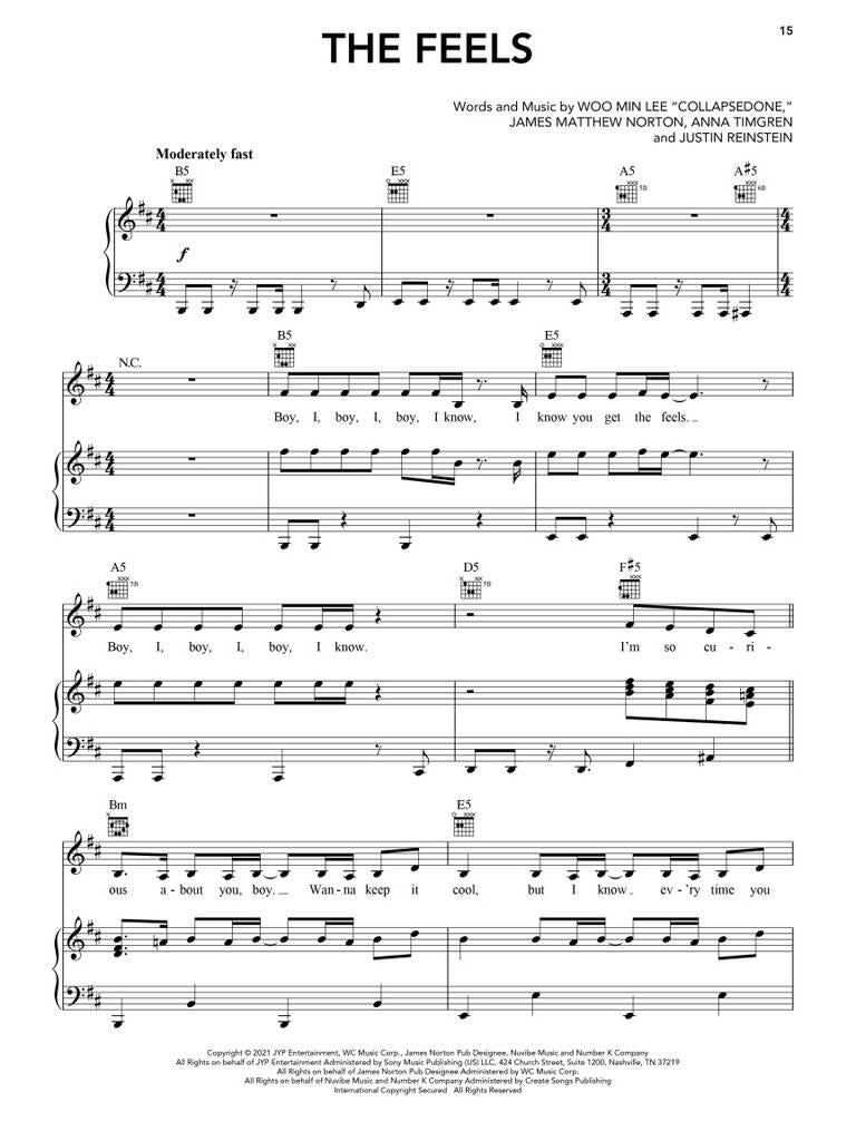 K-Pop Sheet Music Collection