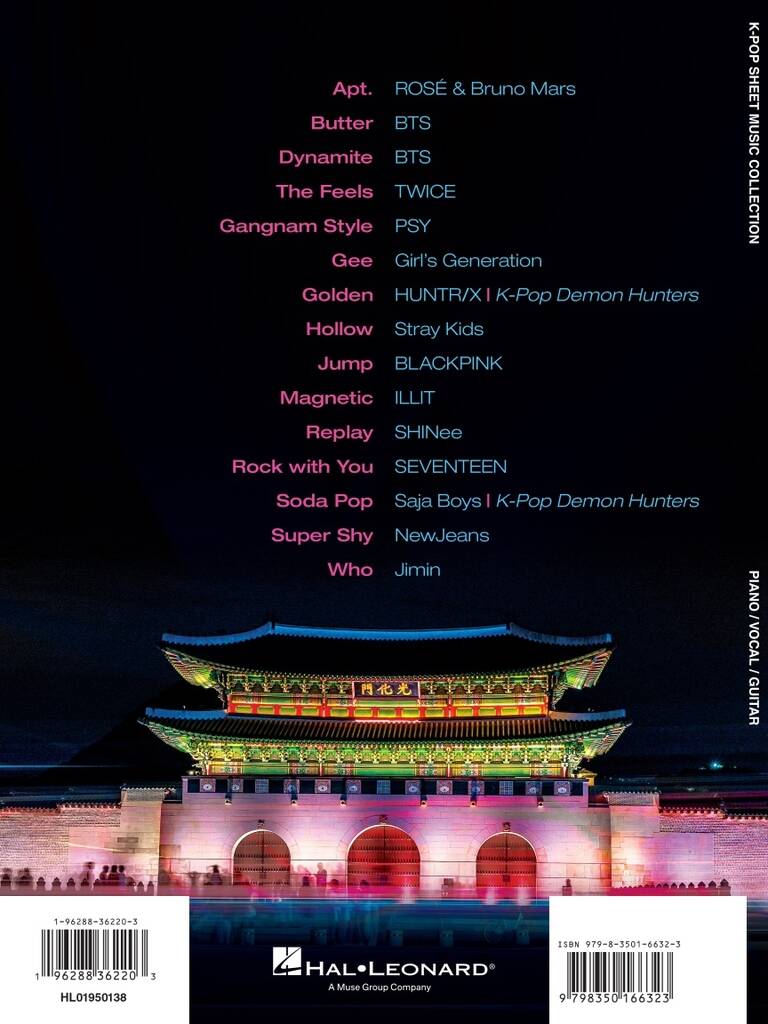 K-Pop Sheet Music Collection