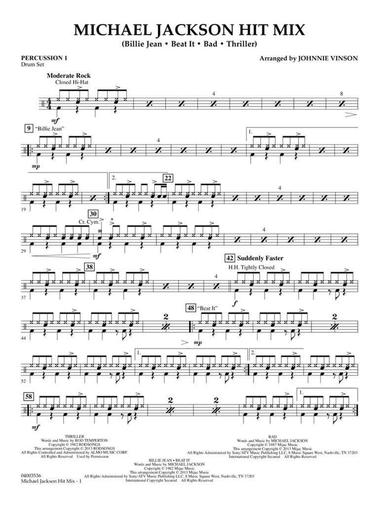 Michael Jackson Hit Mix - Flex-Band Grade 3