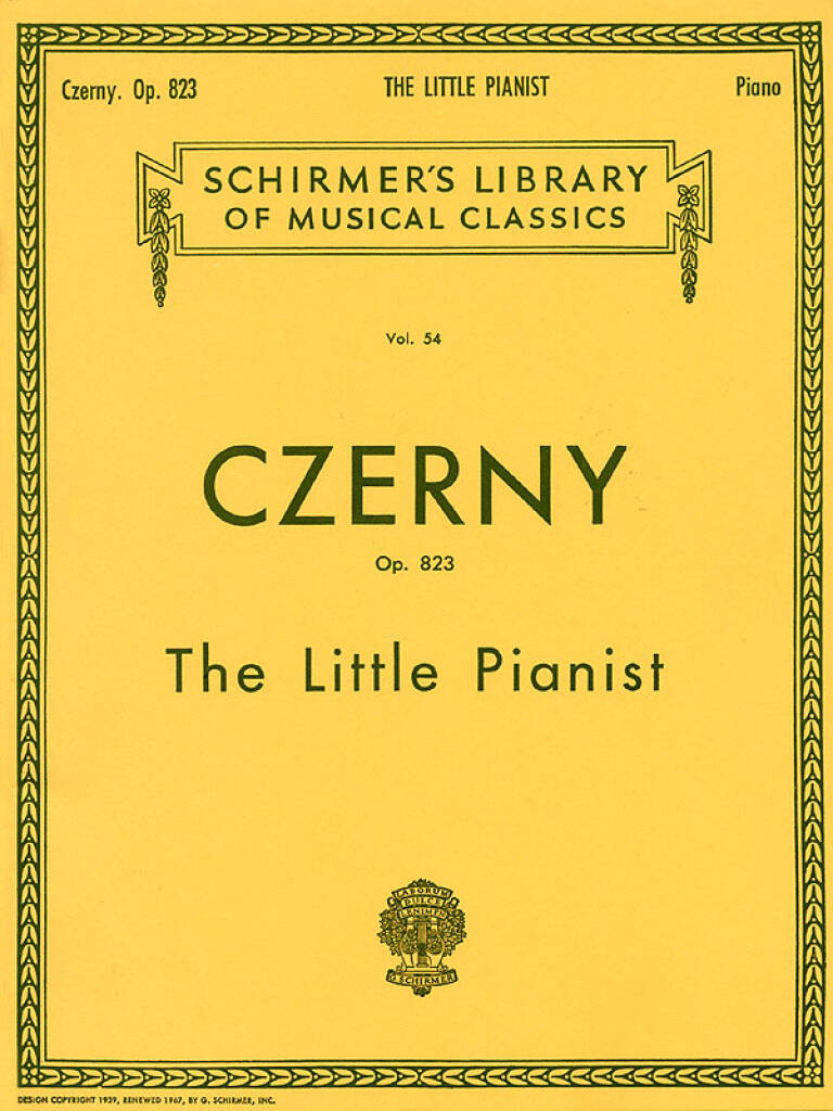 Little Pianist, Op. 823 (Complete)
