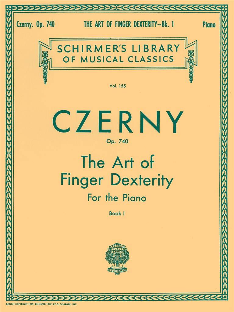 Art of Finger Dexterity, Op. 740 - Book 1