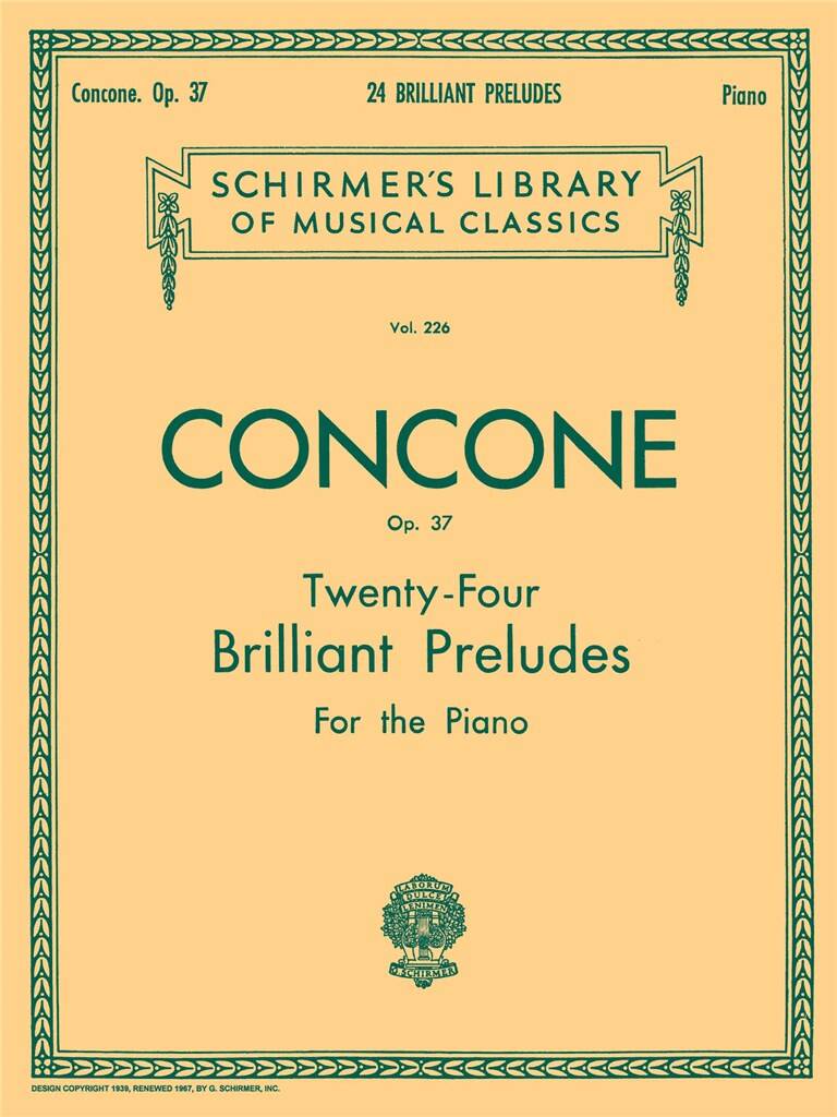 24 Brilliant Preludes, Op. 37