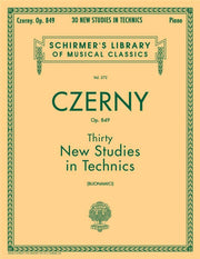 30 New Studies in Technics, Op. 849