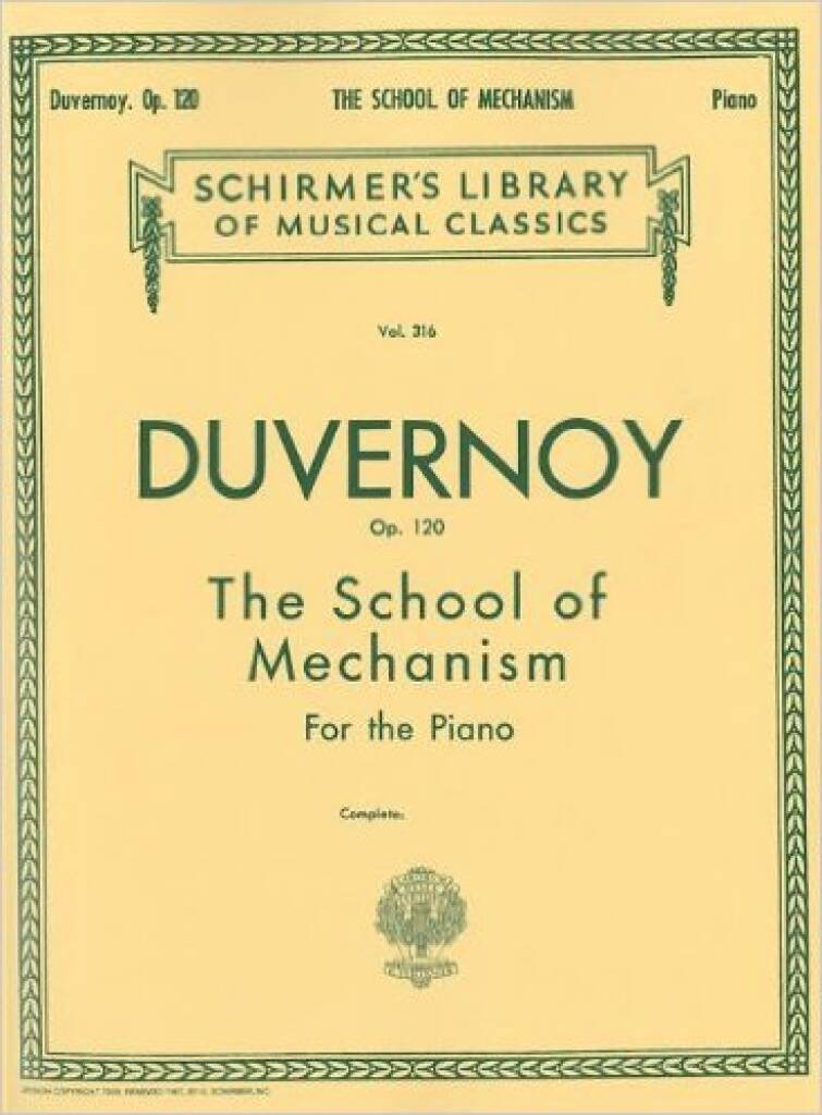 School of Mechanism, Op. 120