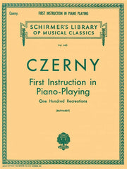First Instruction In Piano Playing