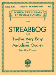 12 Very Easy and Melodious Studies, Op. 63