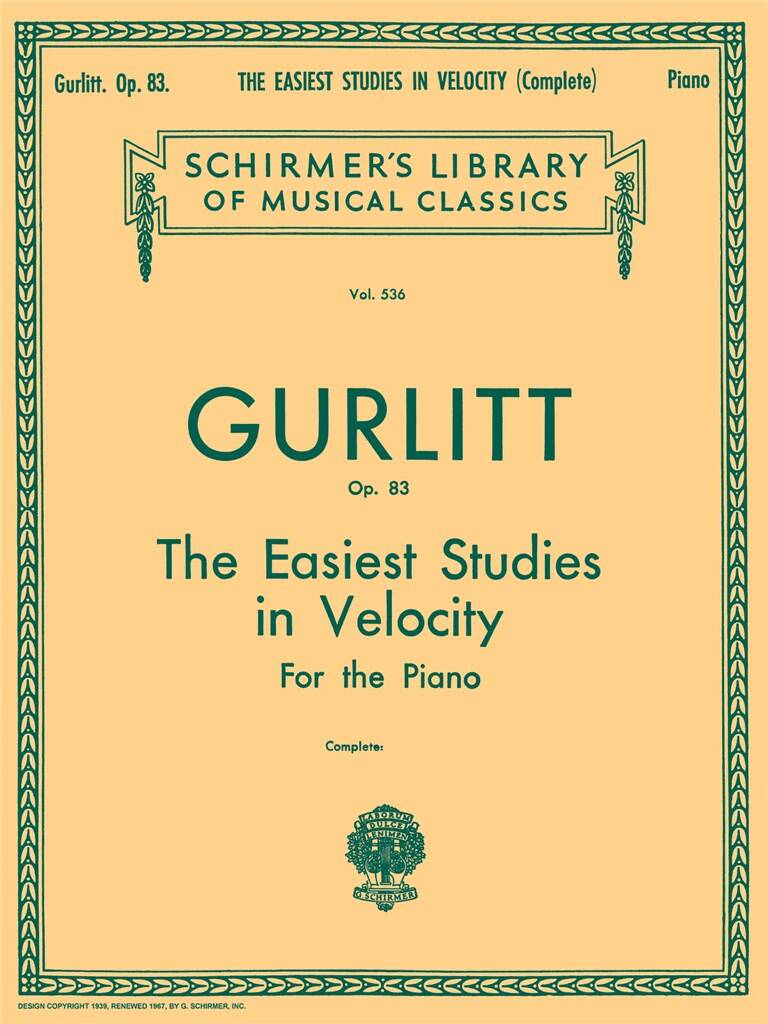 Easiest Studies in Velocity, Op. 83
