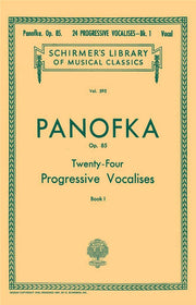 24 Progressive Vocalises, Op. 85 - Book 1