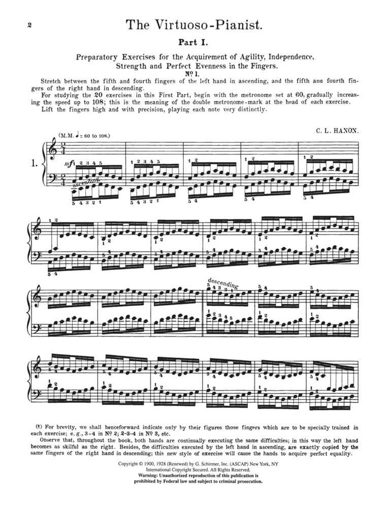 Hanon: The Virtuoso Pianist - Complete