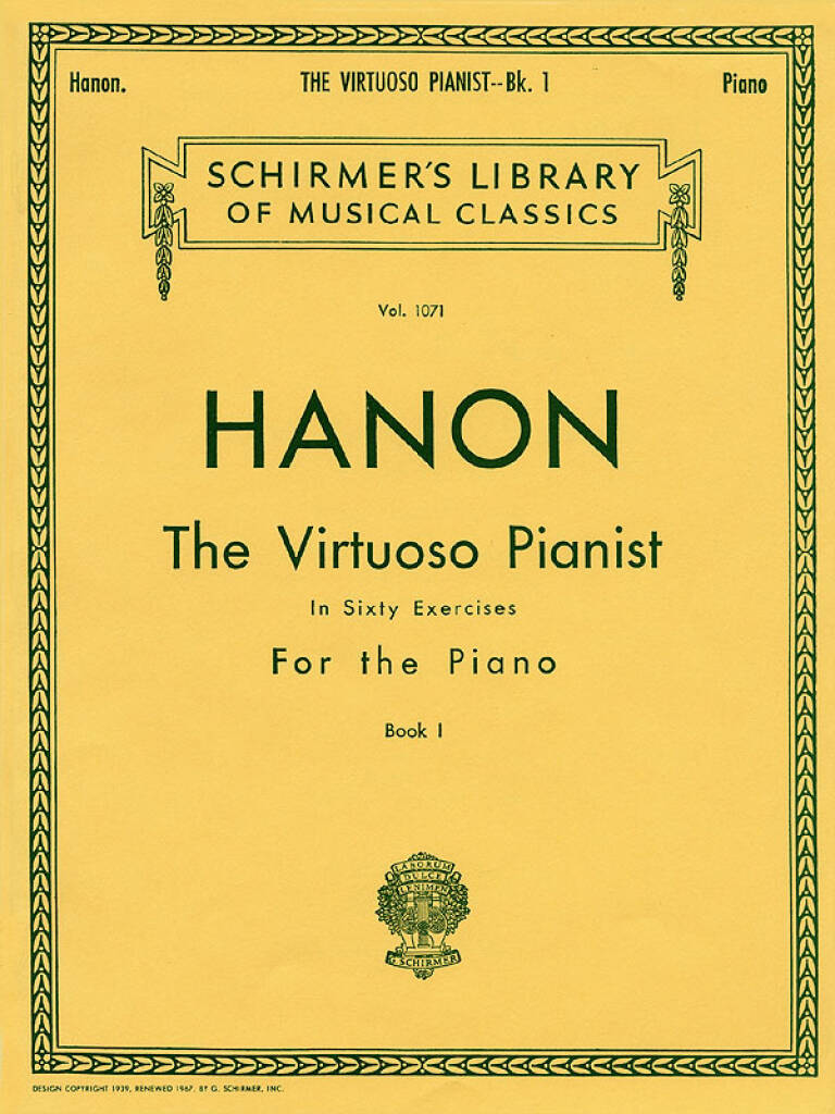 Virtuoso Pianist in 60 Exercises - Book 1