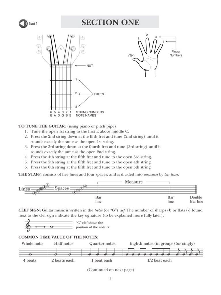 A Modern Method for Guitar - Volume 1