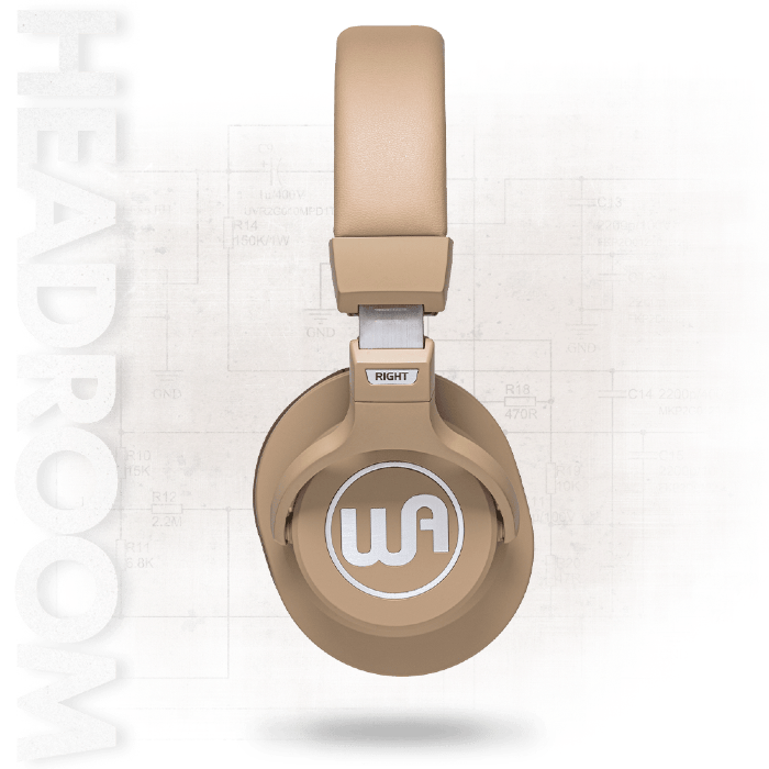 Warm Audio WAHRT, Tan closed-back headphone afbeelding 5