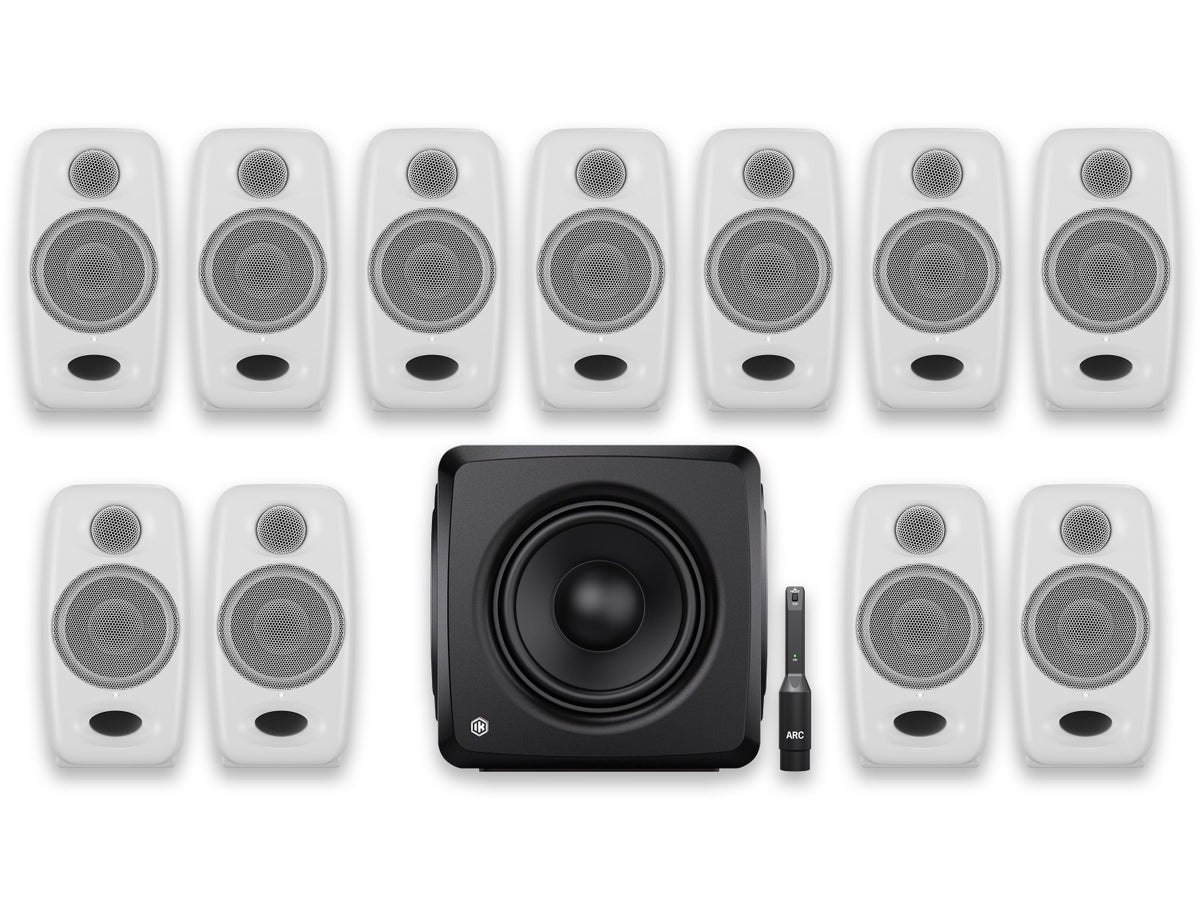 IK Multimedia IK Multimedia iLoud Micro Monitor Pro White 7.4.1 Bundle