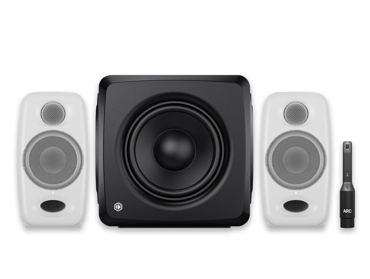 IK Multimedia IK Multimedia iLoud Micro Monitor Pro White 2.1 Bundle