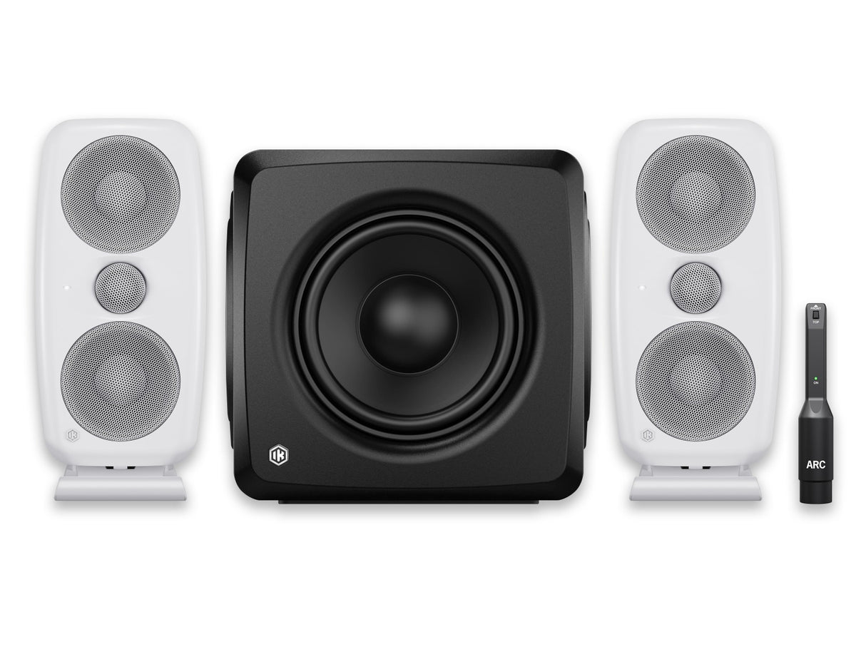 IK Multimedia IK Multimedia iLoud MTM MKII White 2.1 Bundle