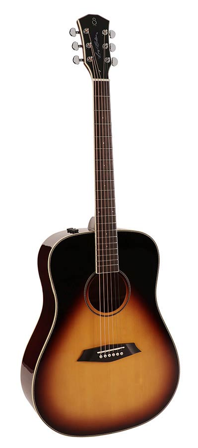 Sire larry carlton A3-D elektro-akoestische dreadnought gitaar – naturel