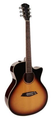 Sire Larry Carlton A3GSVS grand auditorium Elektro-Akoestische gitaar sunburst