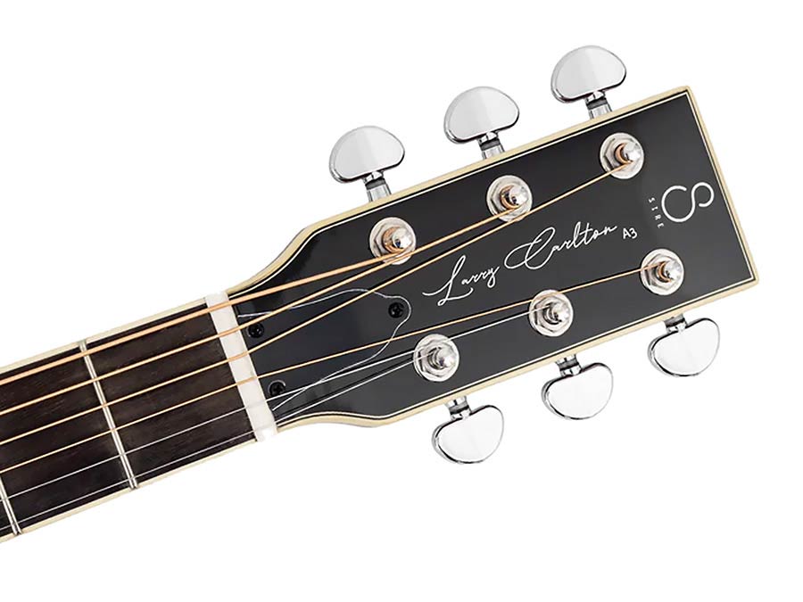 Sire Larry Carlton A3PSVS parlor Elektro-Akoestische gitaar vintage sunburst
