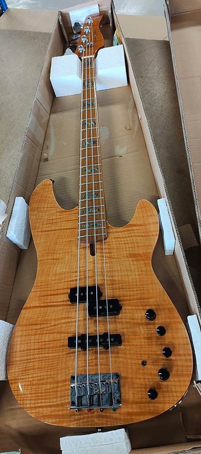 Sire P10+ A4 Marcus Miller 4-snarige passieve basgitaar natural