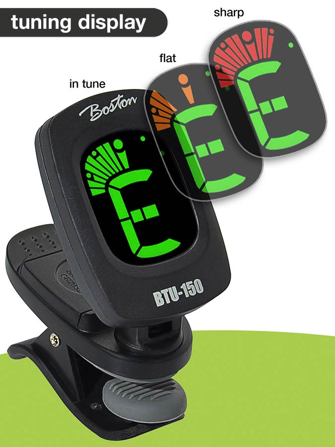 Boston: BTU-150 Chromatische Clip Tuner