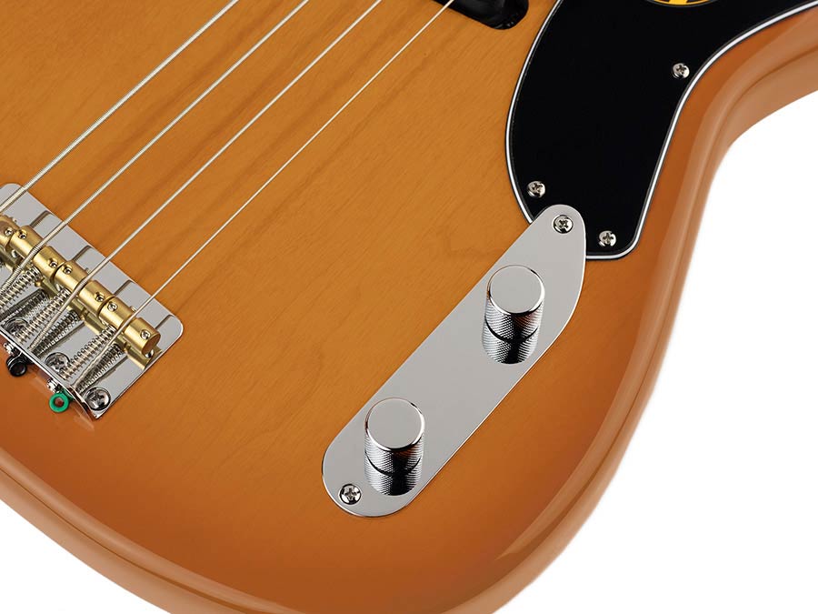 Sire D5 A4 Marcus Miller 4-snarige passieve basgitaar butterscotch blonde