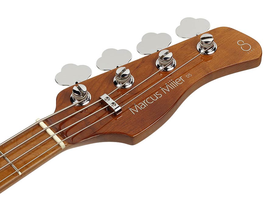 Sire D5 A4 Marcus Miller 4-snarige passieve basgitaar tobacco sunburst