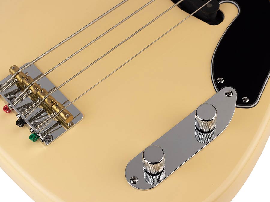Sire D5 A4 Marcus Miller 4-snarige passieve basgitaar vintage white