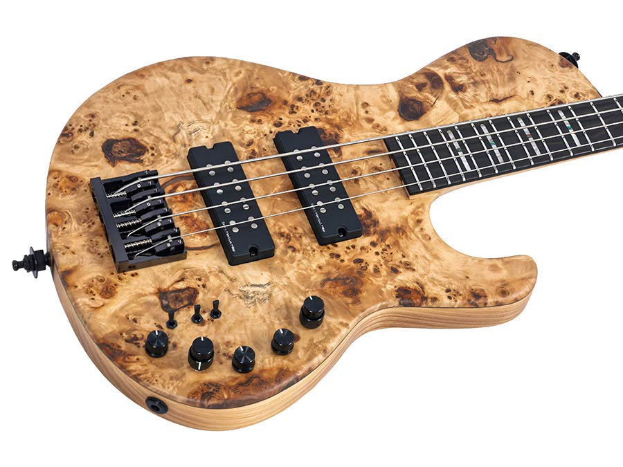 Sire F10 4 Marcus Miller 4-snarige actieve basgitaar natural satin