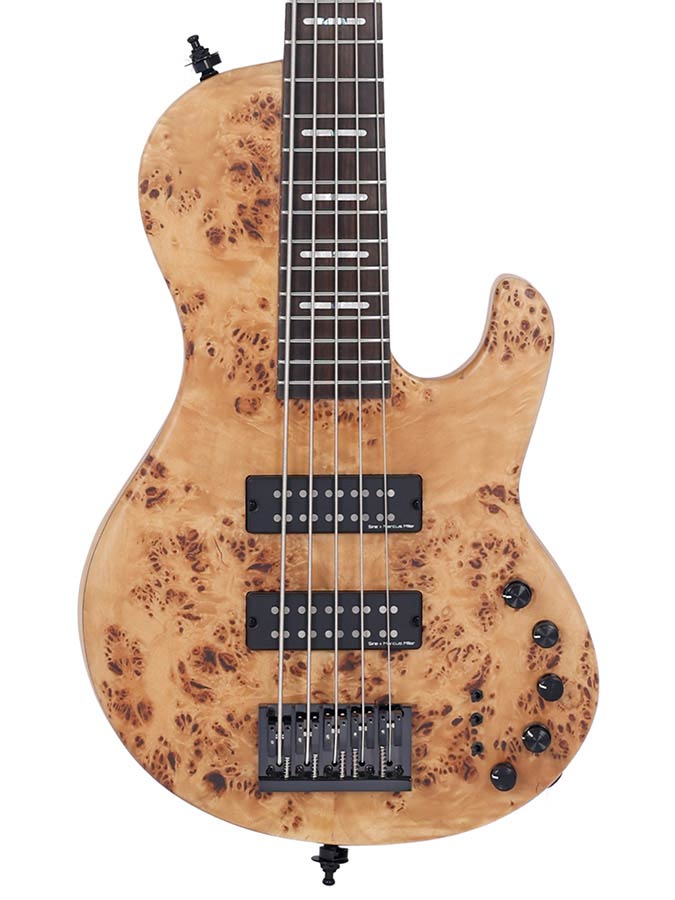 Sire F10 5 Marcus Miller 5-snarige actieve basgitaar natural satin