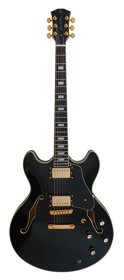 Sire H7 Larry Carlton elektrische gitaar black